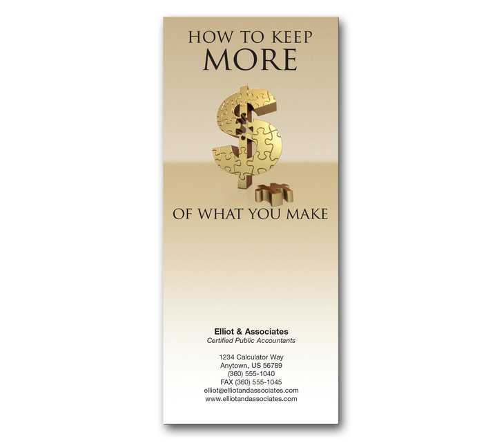 Image for item #72-8011: How to Keep More of What You Make Brochure