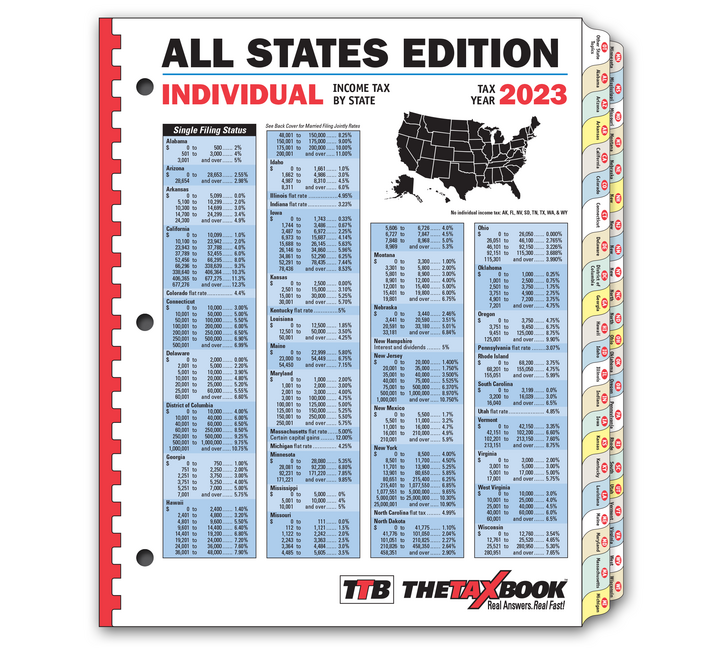 The TaxBook All State Edition 2023 Item 90221