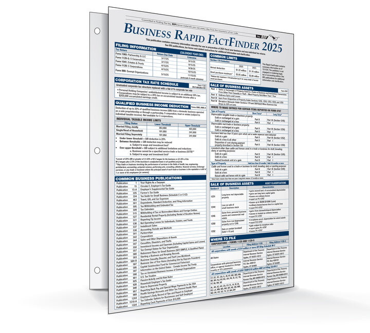 Image for item #90-350: Business FactFinder 2025