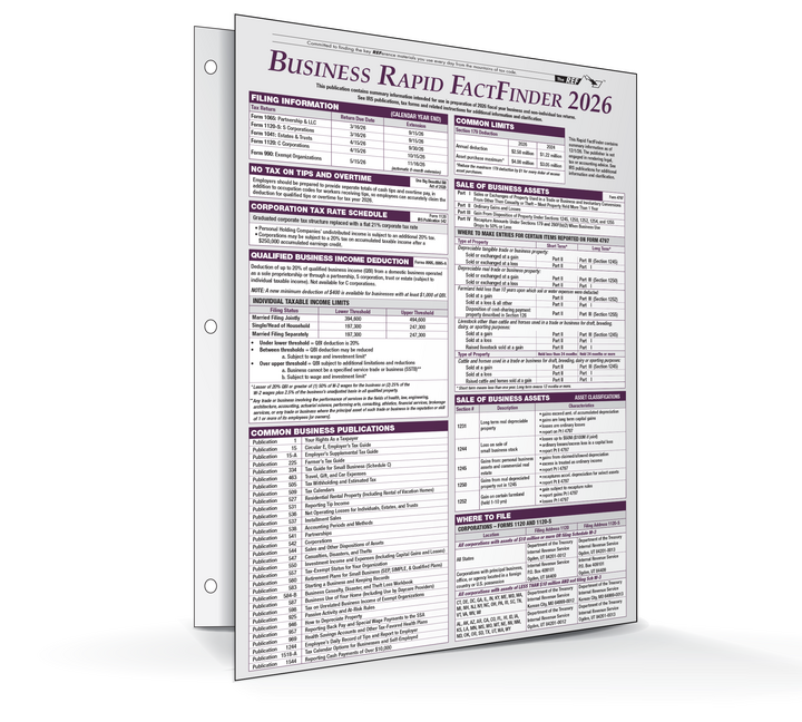 Image for item #90-350: Business FactFinder 2026
