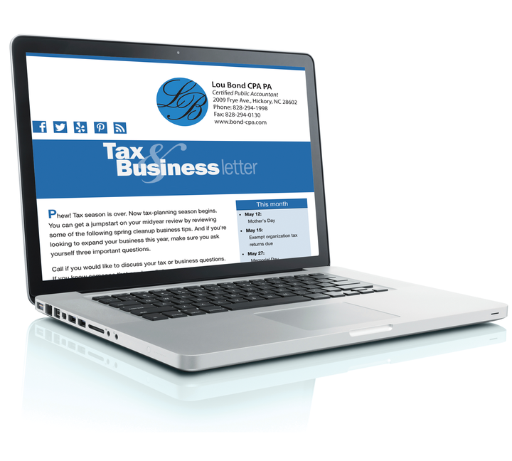 Image for item #93-401: Digital Tax and Business Letter (monthly)