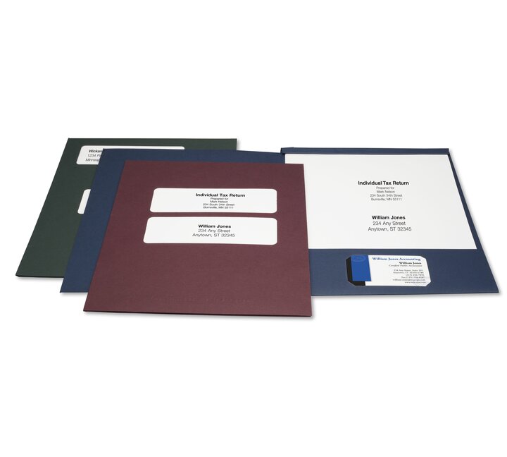 Image for item #C-12-3xx: TotalTax Tax Return Slip Sheet Folders