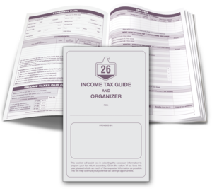 Image for item #01-000: 2026 Tax Guide And Organizer