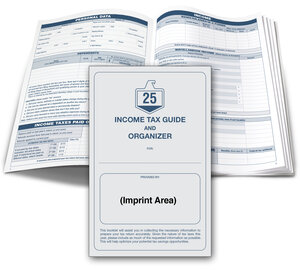 Image for item #01-001: 2025 Tax Guide & Organizer Imprinted