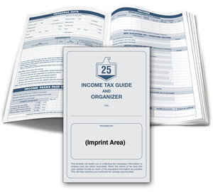 Image for item #01-001: 2025 Tax Guide & Organizer Imprinted
