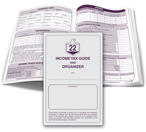 Image for item #01-200: LARGE 2022 Tax Guide And Organizer
