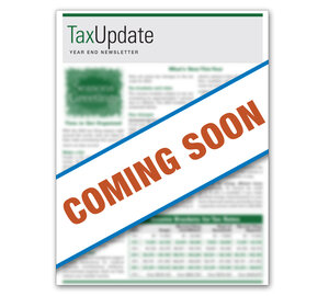 Image for item #03-000: Year-End Tax Update Newsletter 2024 - Item: #03-000
