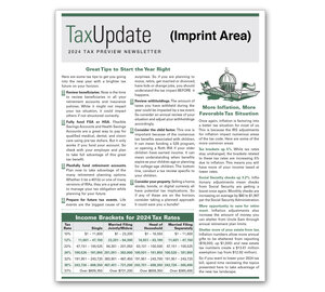 Image for item #03-301: Preview: Tax Update Newsletter 2024 - Imprinted