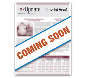 Image for item #03-301: Preview: Tax Update Newsletter 2027 - Imprinted