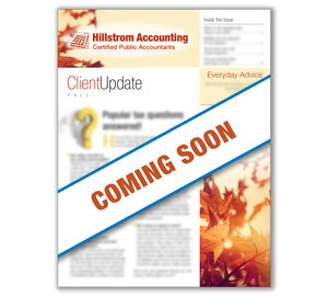 Image for item #03-411: Client Update Newsletter - 2026 Fall Edition
