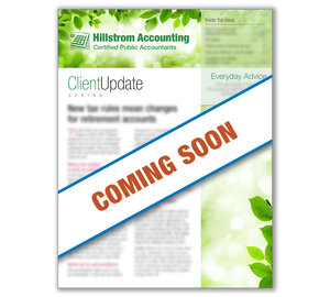 Image for item #03-461: Client Update Newsletter - 2027 Spring Edition