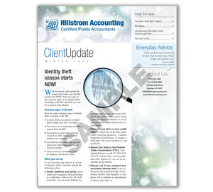 Image for item #03-481: Client Update Newsletter Imp - Winter Edition