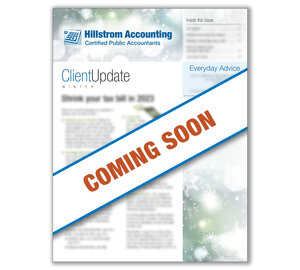 Image for item #03-481: Client Update Newsletter Imp - 2026 Winter Edition