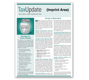 Image for item #03-501: Mid-Year Newsletter 2024 - Imprinted - Item: #03-501