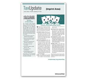 Image for item #03-551: Mid-Year Newsletter 2025 - Self-Mailer - Imprinted - Item: #03-551
