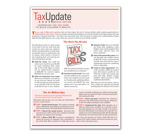 Image for item #03-900: SPECIAL EDITION: Tax Update - Kids & Grandkids Newsletter