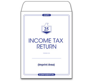 Image for item #07-111: 10 x 13" 2025 LARGE Copy Envelope Imprinted