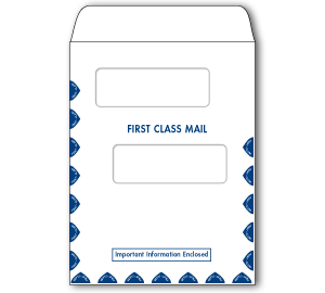 Image for item #07-388: TotalTax Envelope: 1st CLASS return cut