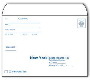 Image for item #08-200: 6 x 9 Custom State Env (50/pk)