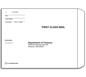 Image for item #09-100: 9x12 OE CUSTOM Federal Mailing Env. (25/pkg)