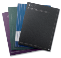 Image for item #10-901: Premium Felt Pocket Folder Personalized (enter color/style)