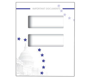 Image for item #12-361: TotalTax Folder: Top Tab Center Cut - Stars Spotlight