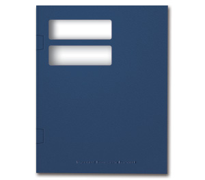 Image for item #12-510: InTax Folder: Side Tab Return Cut - NAVY - Item: #12-510