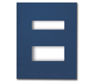 Image for item #12-710: MultiTax Folder: Side Tab Center Cut - NAVY