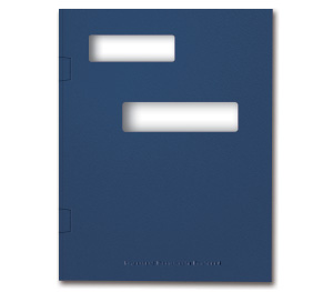 Image for item #12-770: MultiTax Folder: Side Tab Return Cut - NAVY