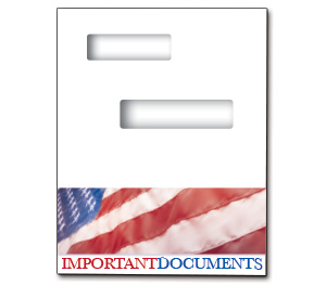 Image for item #12-794: MultiTax Folder: Side Tab Return Cut - Stars & Stripes - Item: #12-794