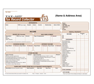 Image for item #13-201: Imprinted Tax (Record) Collector Envelope - Item: #13-201