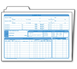 Image for item #13-500: PERM. CLIENT FILE FOLDER - PKG 25