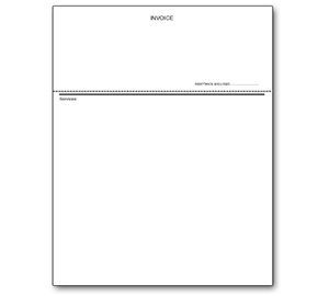 Image for item #20-100: Perforated Generic Invoice