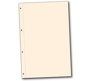 Image for item #25-C14S: 14" 3.5 Cover Set Side Punch (10 Sets/PKG) - Item: #25-C14S