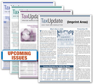 Image for item #33-001: Tax Update Newsletter-SUBSCRIPTION - imprinted