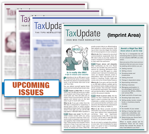 Image for item #33-001: Tax Update Newsletter-SUBSCRIPTION - imprinted
