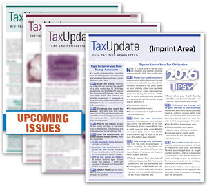 Image for item #33-001: Tax Update Newsletter-SUBSCRIPTION - imprinted