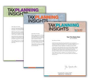 Image for item #33-331: Tax Planning Insights Letters (Subscription) - Item: #33-331