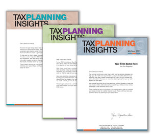 Image for item #33-331: Tax Planning Insights Letters (Subscription)