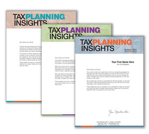 Image for item #33-331: Tax Planning Insights Letters (Subscription) - Item: #33-331