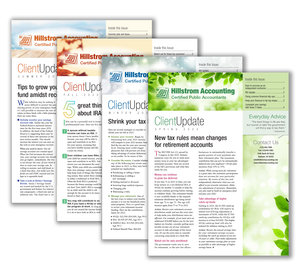 Image for item #33-451: Client Update Print Newsletter Subscription - Item: #33-451