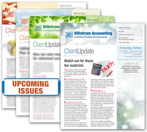 Image for item #33-451: Client Update Print Newsletter Subscription