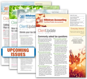 Image for item #33-451: Client Update Print Newsletter Subscription
