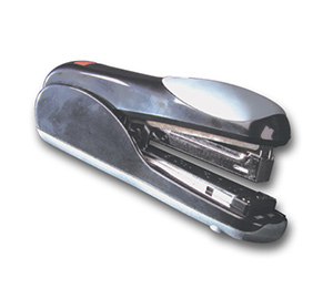 Image for item #40-156: BLACK Max Desk Stapler; Flat Cinch