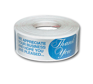 Image for item #40-L251: THANK YOU LABEL; appreciation