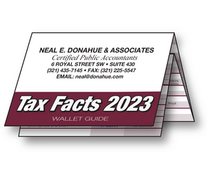 Image for item #44-101: Tax Facts Wallet Guide 2023 IMPRINTED