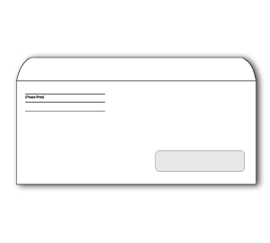 Image for item #61-105: InTax Envelope: #9 Slip Sheet Est. Payment (50/pk) - Item: #61-105
