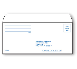Image for item #61-2AR: #9 Arkansas Est Payment Env  (50 pk)