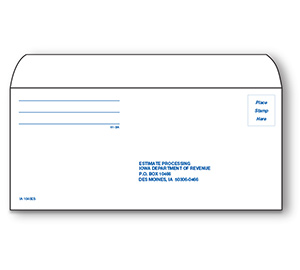 Image for item #61-2IA: #9 Iowa Est Pay Env  (50 pk)