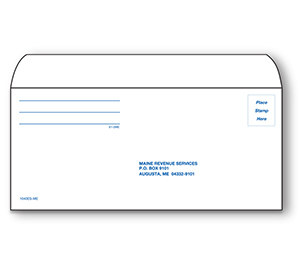 Image for item #61-2ME: #9 Maine Est Payment Env  (50 pk)